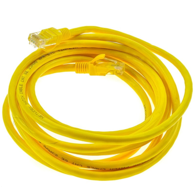 Καλώδιο Ethernet 3m CAT 6E Κίτρινο