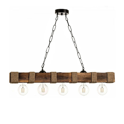 UT-8X8 5L ΔΟΚΑΡΙ WOOD-CHAIN ΚΡΕΜΑΣΤΟ ΧΩΝΕΥΤΑ ΝΤΟΥΙ Ε/27