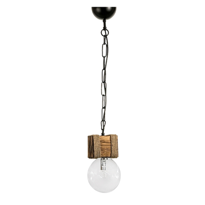UT-8X8 1L ΔΟΚΑΡΙ WOOD-CHAIN ΚΡΕΜΑΣΤΟ ΧΩΝΕΥΤΑ ΝΤΟΥΙ Ε/27