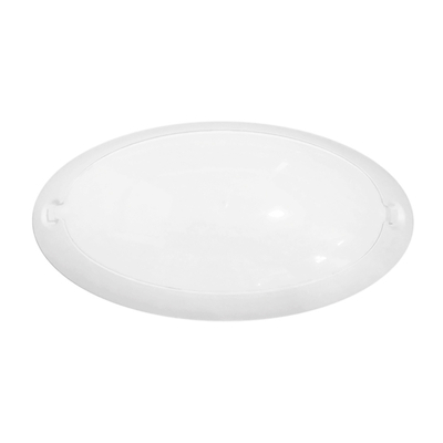 Φωτιστικό τοίχου D-212 WHITE ΕΝΣΩΜΑΤΩΜΕΝΟ LED 12W ΟΒΑΛ