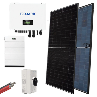HYBRID Solar System 3P/15kW με Φωτοβολταϊκά Πάνελ 580W & Μπαταρία – ELMARK