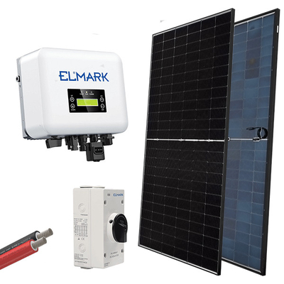 ON GRID Solar System Set 1P/3kW με Πάνελ 580W – ELMARK