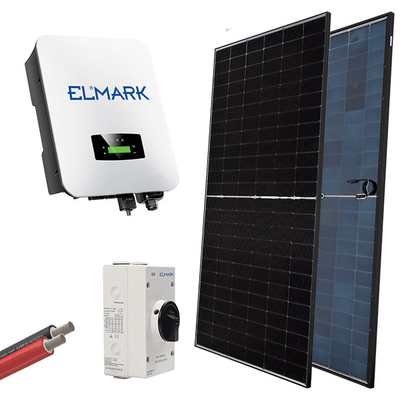 ON GRID Solar System Set 3P/6kW με Φωτοβολταϊκά Πάνελ 580W – ELMARK