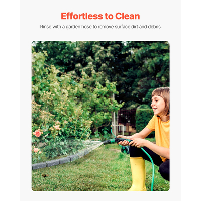 VEVOR Fake Stone Landscape Edge 46,2 x 2,2 in Garden Lawn Edge for Walkway