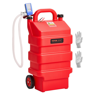 Φορητό ρεζερβουάρ καυσίμου VEVOR Fuel Caddy 16 γαλονιών με ηλεκτρική αντλία μεταφοράς 12V DC