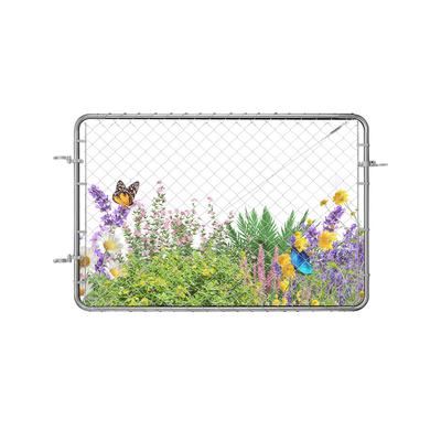 VEVOR Chain Link Fence Gate Fit 2,2-6 ft x 6 ft Garden Gate Posts Δεν περιλαμβάνονται