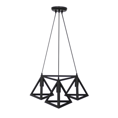 GIZA 3/L TRIANGLE BLACK PLASTIC-METAL ΚΡΕΜΑΣΤΟ