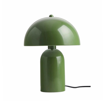 GloboStar® GASCO 204-0147 Μοντέρνο Eπιτραπέζιο Φωτιστικό Μονόφωτο 1 x E27 IP20 Πράσινο Μέταλλο - Μ25 x Π25 x Υ35cm