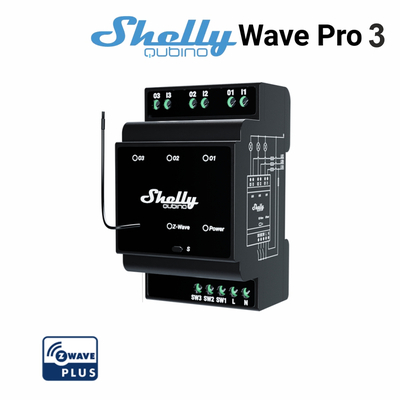 Shelly Wave PRO 3 | Shelly Wave PRO 3 - EAN 3800235269336