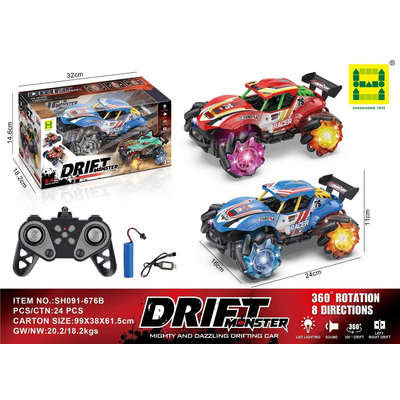 Τηλεκατευθυνόμενο αυτοκίνητο Τζιπ - SH091-676B - 2.4G - 502181