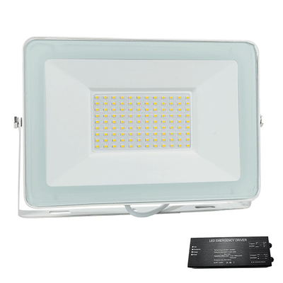 VEGA100 SLIM SMD 100W LED ΠΡΟΒΟΛΕΑΣ 3000K WH+ ΚΙΤ ΑΣΦΑΛΕΙΑΣ