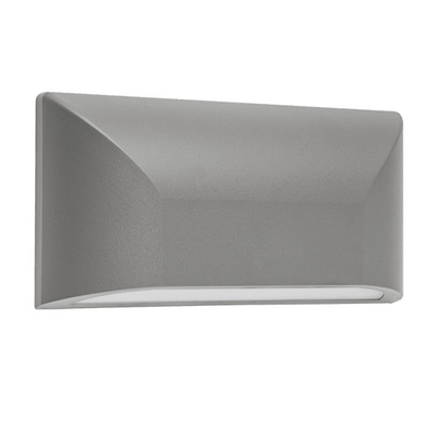 GRF05 LED ΑΠΛΙΚΑ ΕΞΩΤ. ΧΩΡΟΥ 6W 4000K IP65 ΣΚΟΥΡΟ ΓΚΡΙ
