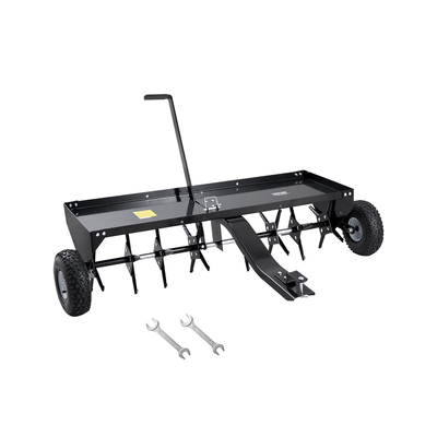 VEVOR 48" Ρυμούλκηση Πίσω Βίζα Αεριστή με Universal Hitch Lan Aerator Πίσω