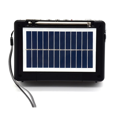Επαναφορτιζόμενο ραδιόφωνο με ηλιακό πάνελ - XB-853BT - 008539 - Black