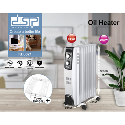 Ηλεκτρικό καλοριφέρ λαδιού - KD3021 - DSP - 562397