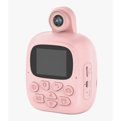 Παιδική Instant φωτογραφική μηχανή με εκτυπωτή - A19 - 811122 - Pink
