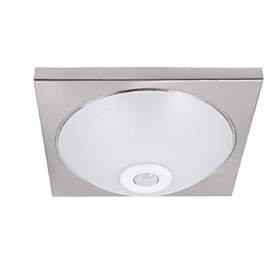 8120 SENSOR ΠΛΑΦΟΝΙΕΡΑ 2XE27 300MM/300MM ΧΡΩΜΙΟ ΜΑΤ