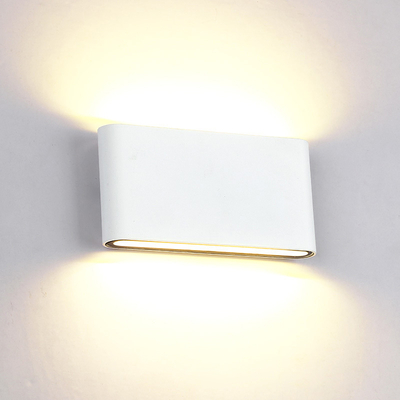 LED ΑΠΛΙΚΑ ΣΤΡΟΓΓΥΛΕΜΕΝΗ 2X6W 4000K ΛΕΥΚΗ