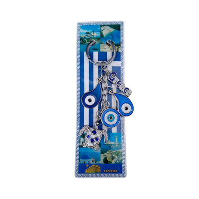 Τουριστικό μπρελόκ Souvenir - Σετ 12pcs - Greece - 127183