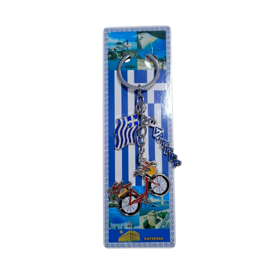Τουριστικό μπρελόκ Souvenir - Σετ 12pcs - Greece - 127207