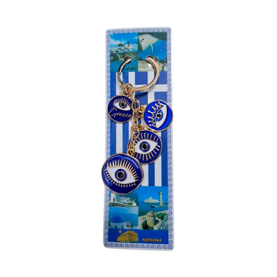 Τουριστικό μπρελόκ Souvenir - Σετ 12pcs - Greece - 127222