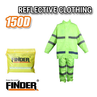 Αδιάβροχη φόρμα εργασίας με ανακλαστικά - No.2XL - Finder - 194787