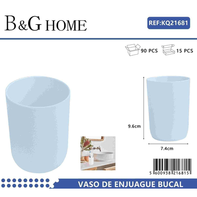 Θήκη οδοντόβουρτσας πλαστική - Light Blue - 21681