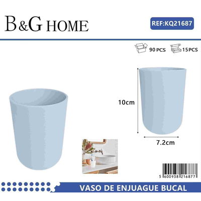 Θήκη οδοντόβουρτσας πλαστική - Light Blue - 21687