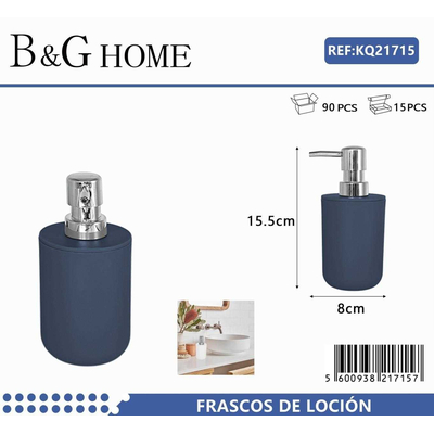 Θήκη κρεμοσάπουνου Dispenser πλαστική - Blue - 21715