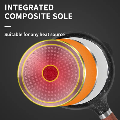 Γαλατιέρα αντικολλητική με καπάκι - 1.45L - CA005-A16-Black - DSP - 612432