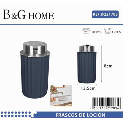 Θήκη κρεμοσάπουνου Dispenser πλαστική - Blue - 21703