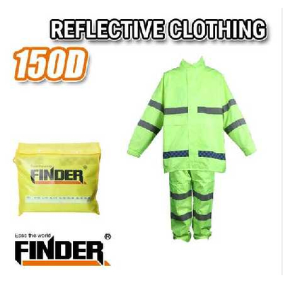 Αδιάβροχη φόρμα εργασίας με ανακλαστικά - No.5XL - Finder - 194788