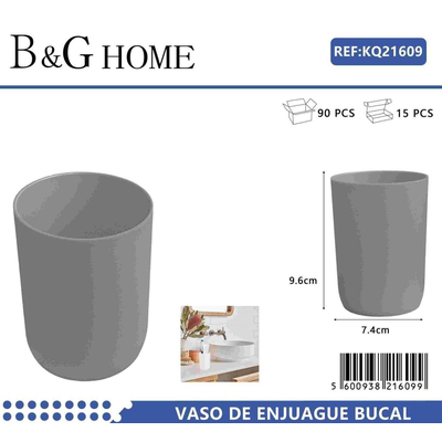 Θήκη οδοντόβουρτσας πλαστική - Grey - 21609