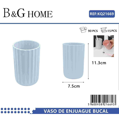 Θήκη οδοντόβουρτσας πλαστική - Light Blue - 21669