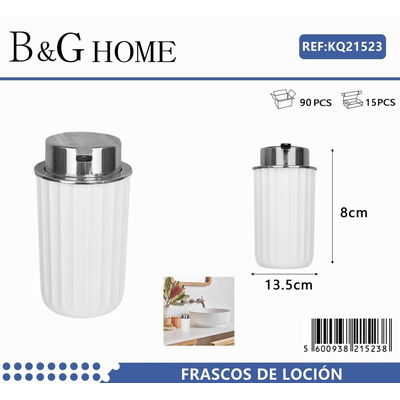 Θήκη κρεμοσάπουνου Dispenser πλαστική - White - 21523