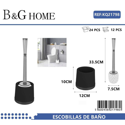 Βουρτσάκι τουαλέτας - Πιγκάλ - Black - 21798