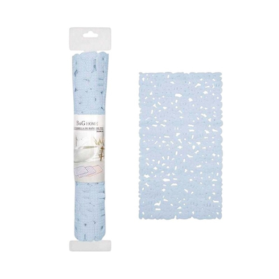Αντιολισθητικό πατάκι μπάνιου - M0842 - 36x66cm - Light Blue - 21070