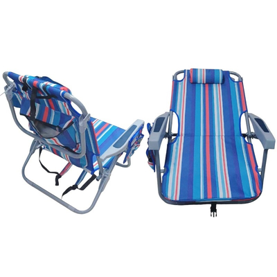 Πτυσσόμενη καρέκλα camping - 1613LV - 241750 - Blue/Red