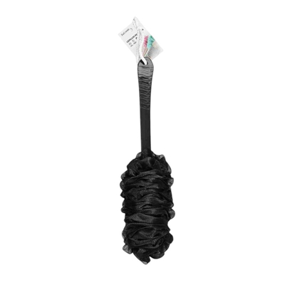 Σφουγγάρι μπάνιου δίχτυ με λαβή - Black - 26190