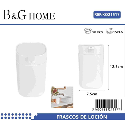 Θήκη κρεμοσάπουνου Dispenser πλαστική - White - 21517