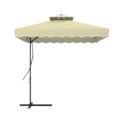 Ομπρέλα κήπου κρεμαστή - YB3099 - 585373 - Beige