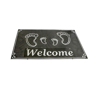 Πατάκι εισόδου - 48x78cm - 915688 - Black/Grey