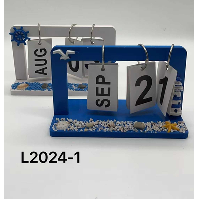 Σετ διακοσμητικά Souvenir - Ημερολόγιο - 2 τεμάχια - 251803