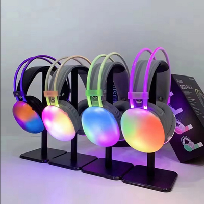 Ασύρματα ακουστικά Bluetooth LED - Headphones - PG580 - RGB - 212058 - White