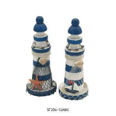Σετ διακοσμητικά Souvenir - Φάρος - 4 τεμάχια - SF206 - 921072