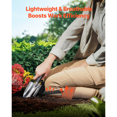 Επιγονατίδες VEVOR για εργασία, ανθεκτικές δερμάτινες κατασκευές, πλενόμενες, εξαιρετικά χοντρές