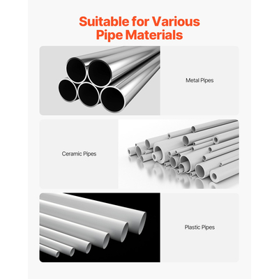 Βιδωτή μέγγενη αλυσίδας πάγκου 1/2 έως 8 ιντσών Χωρητικότητα σωλήνων αλυσίδας βαρέως τύπου