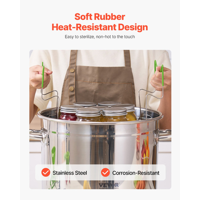 Κιτ εκκίνησης προμηθειών κονσερβοποιίας VEVOR 11 τεμάχια Κονσερβοποιία λουτρού νερού από ανοξείδωτο χάλυβα