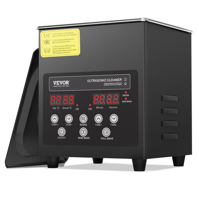 Μηχανή καθαρισμού Ultra Sonic 2L με θερμαντήρα καλαθιού και χρονοδιακόπτη 60W