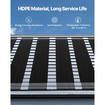 VEVOR Solar Pool Heater 4 x 10 Foot Υπέργειο Σύστημα Θέρμανσης Πισίνας ( 4 πάνελ)